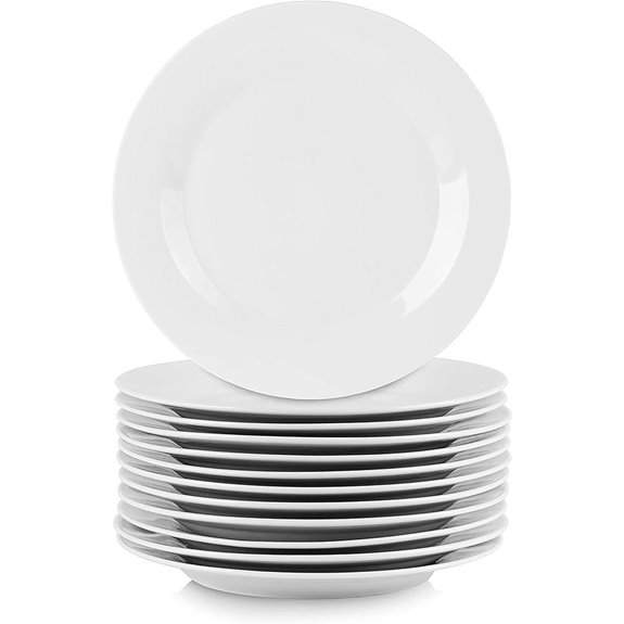 Elama 10.5-Inch 12-Piece Porcelain Dinnerware Set