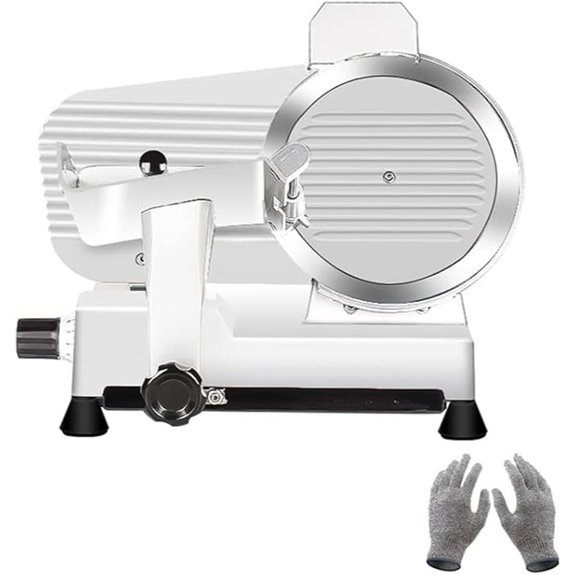 10-inch Electric Meat Slicer with Adjustable Thickness