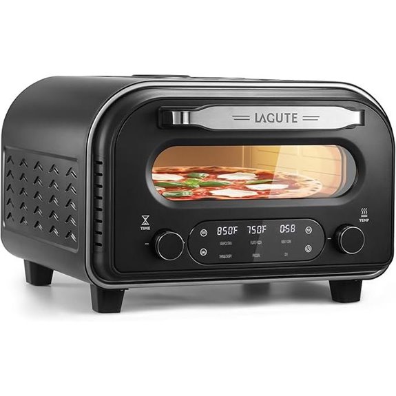 Lagute 12-Inch Electric Pizza Oven with Presets