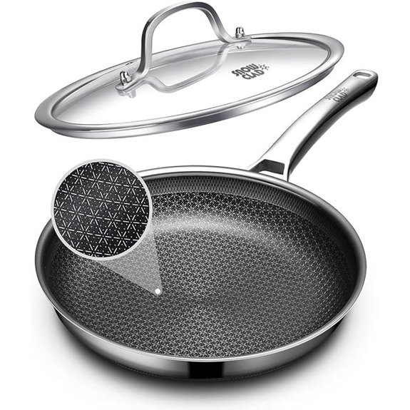 Non-Stick 12-Inch Frying Pan with Lid