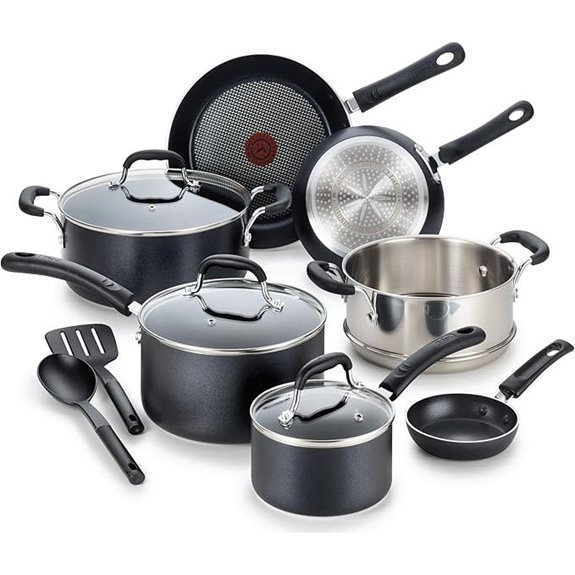 T-fal 12-Piece Nonstick Cookware Set
