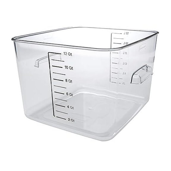 Rubbermaid 12 Quart Square Food Storage Container