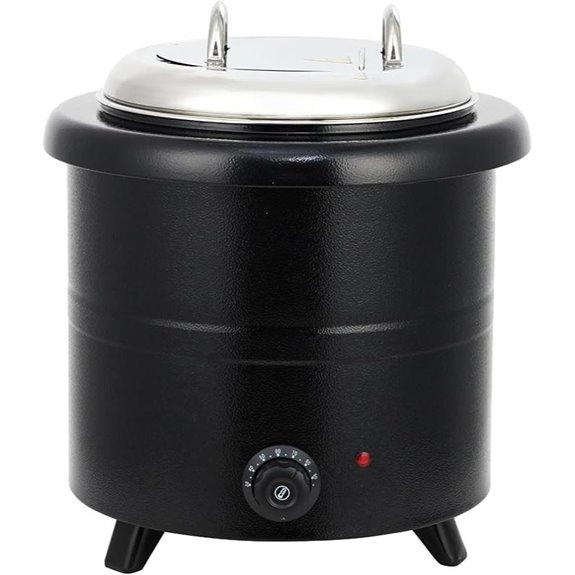 Garvee 13.7QT Commercial Soup Kettle with Lid