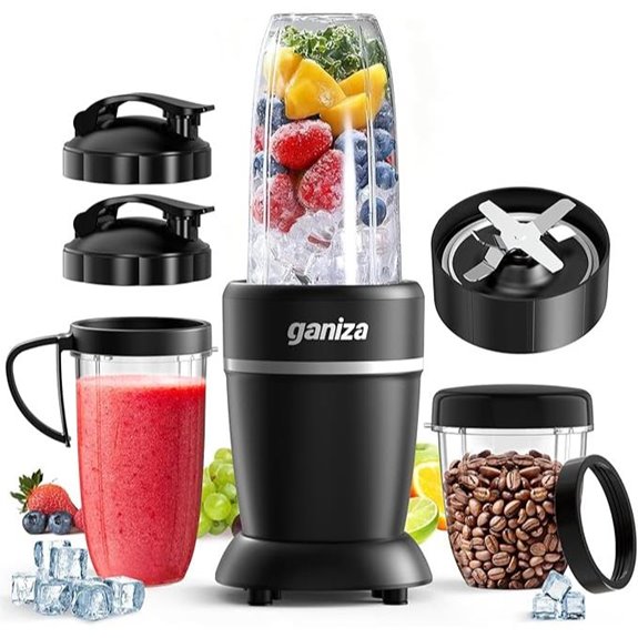 Ganiza 14-Piece Portable Blender for Smoothies