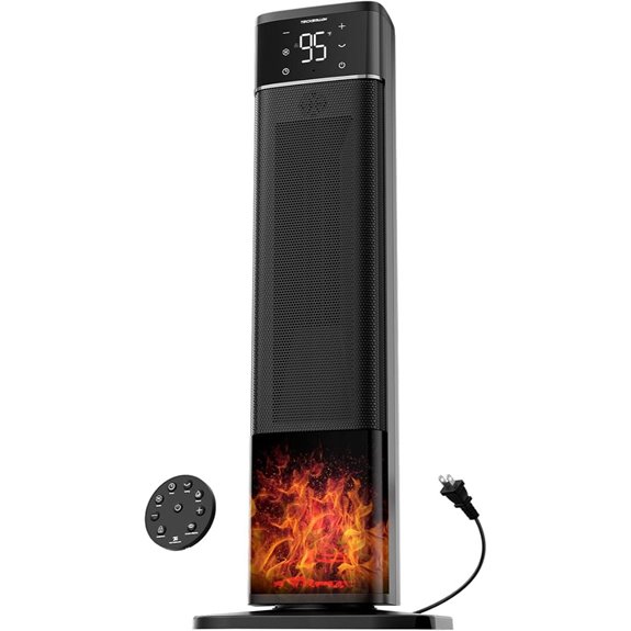 1500w portable tower heater