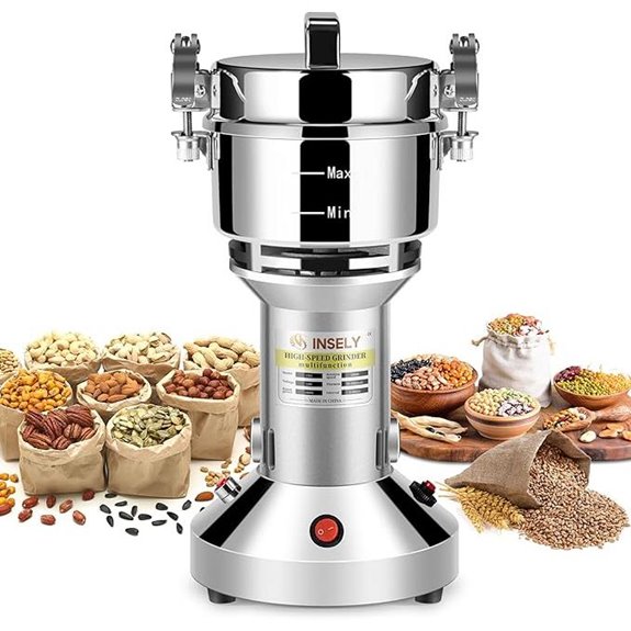 150g Electric Grain Mill for Dry Food Grinding