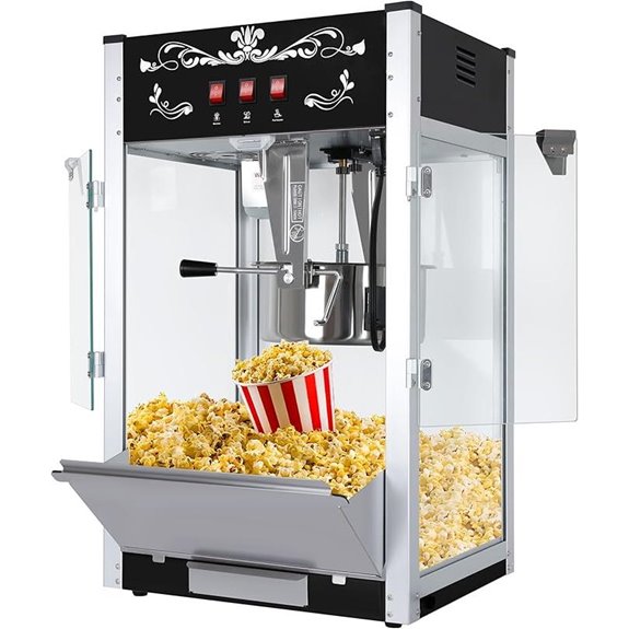 Commercial 20oz Popcorn Maker with Steel Frame