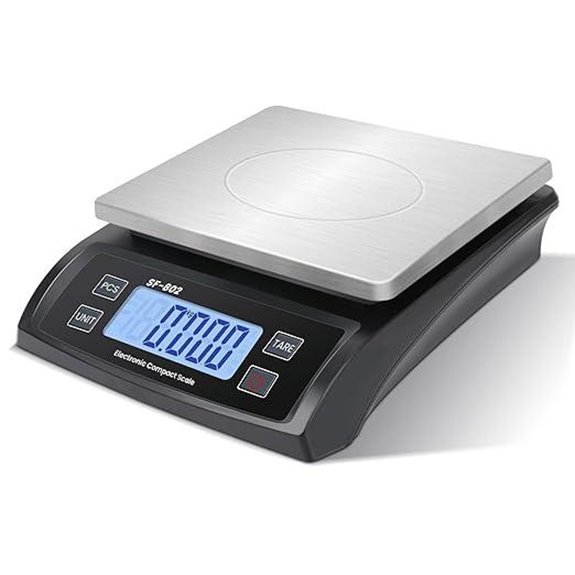 Digital Kitchen Scale 30kg/66lb with LCD Display