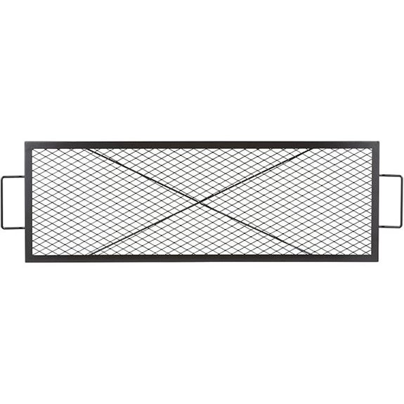 VEVOR Fire Pit Grill Grate 32-Inch Steel Camping Cooking