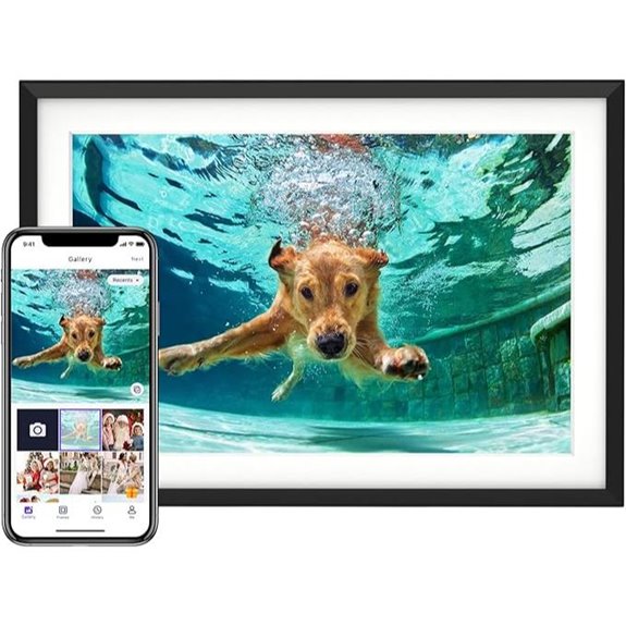 10.1 Digital Photo Frame with 32GB and Touch Screen