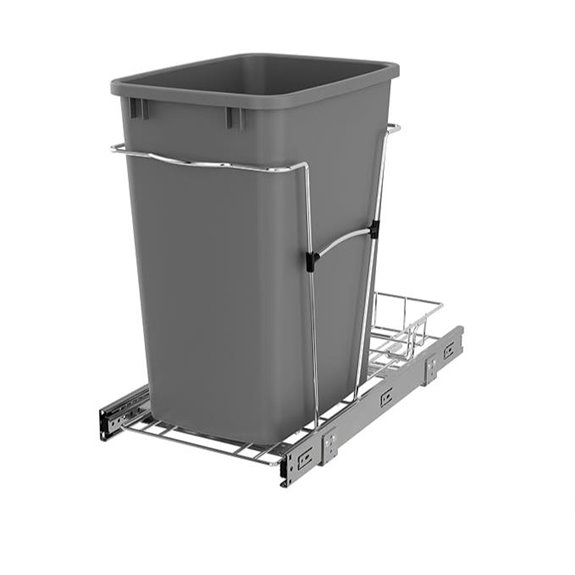 Rev-A-Shelf 35 Qt Pullout Trash Can for Cabinets