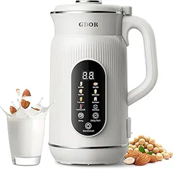 GDOR 42oz Smart Nut Milk Maker with Features
