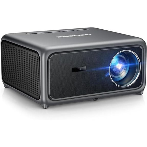 GooDee 4K WiFi Bluetooth Projector with Auto Focus