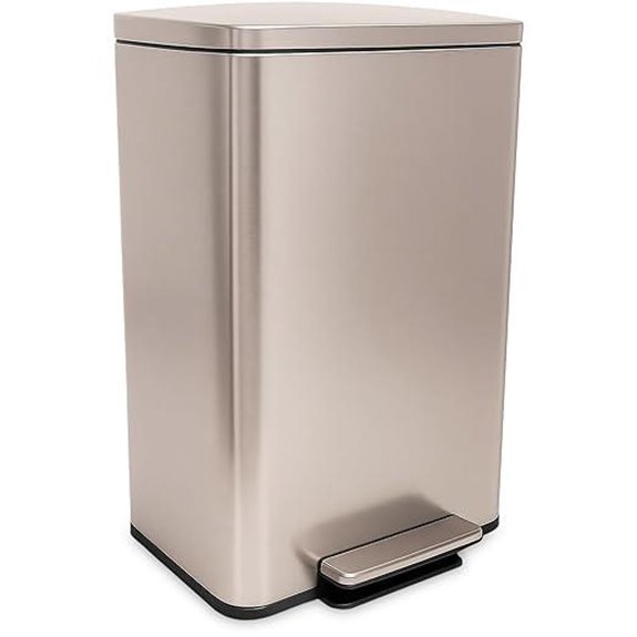 SIMPLI-Magic 50L Step Trash Can with Lid