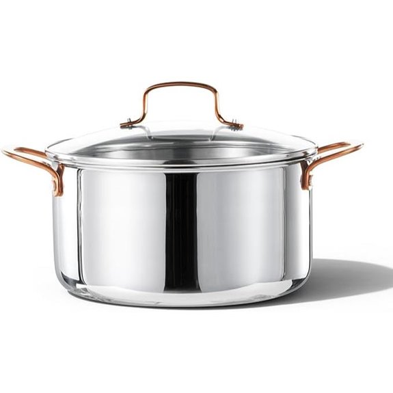 CAROTE 6 Qt Stainless Steel Stockpot with Lid