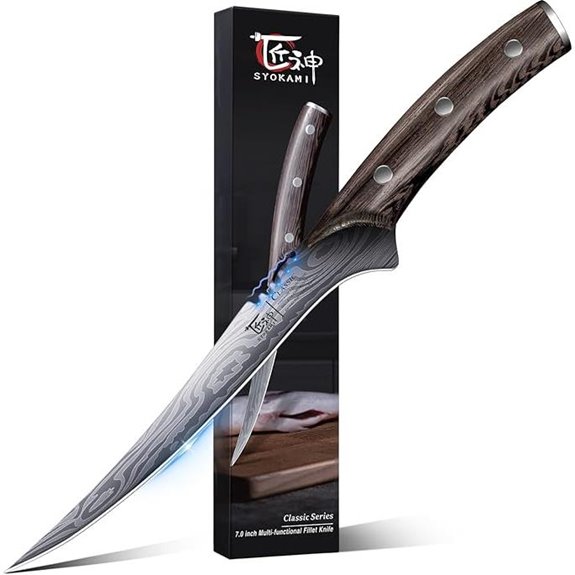 Fillet Knife 7.2-Inch High Carbon Stainless Steel