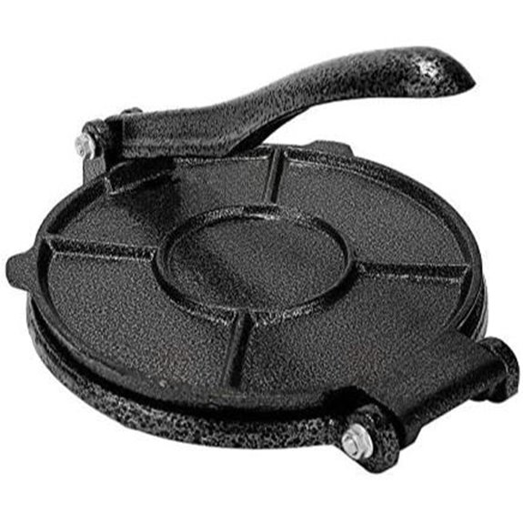 Roastove 7.5 Inch Cast Iron Tortilla Press
