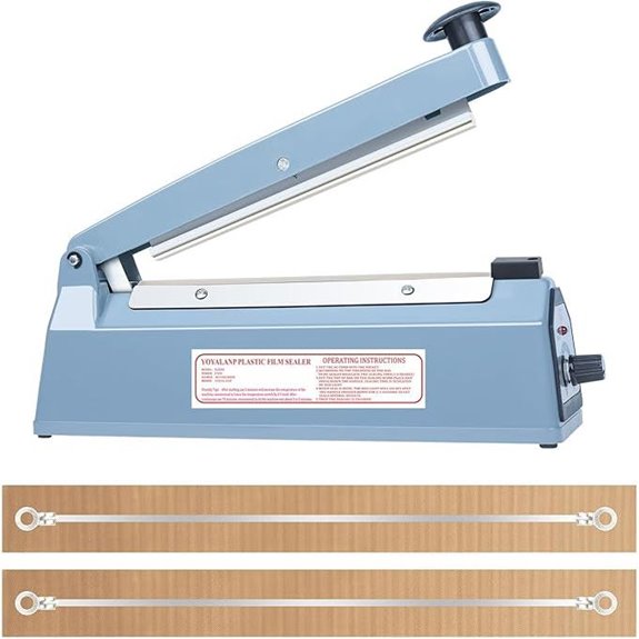 Impulse Heat Sealer for Plastic Bags (8 Inch)