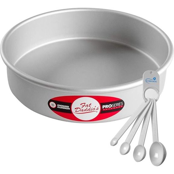Lumintrail Fat Daddios 8-Inch Round Cake Pan Set