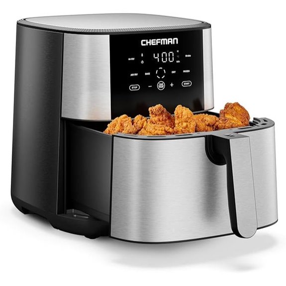 Chefman 8 Qt Air Fryer with TurboFry 4-in-1