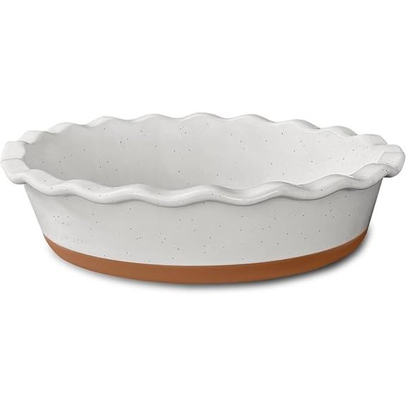 Mora 9-Inch Ceramic Pie Dish for Baking