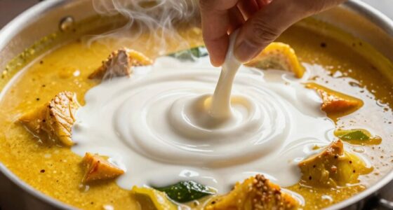 add coconut milk gradually