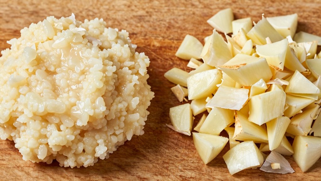 add garlic at proper times