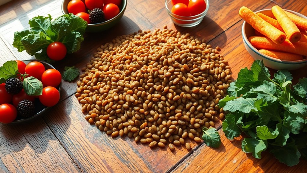 add lentils and vegetables