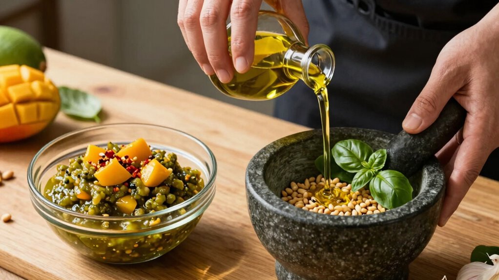 add oil at optimal moment