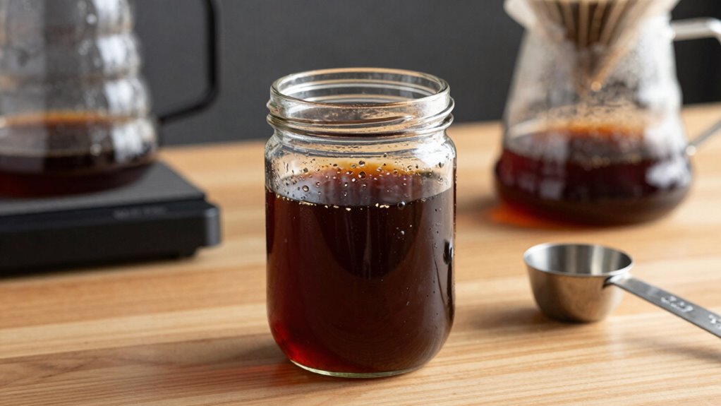 adjust ratios for desired strength