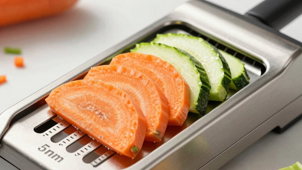 adjust slice thickness cooking