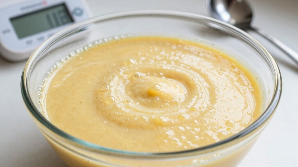 adjust temperature and ingredients