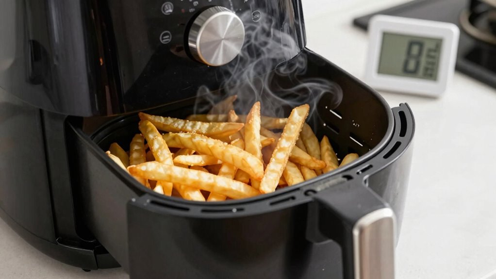 adjust temperatures for smoke