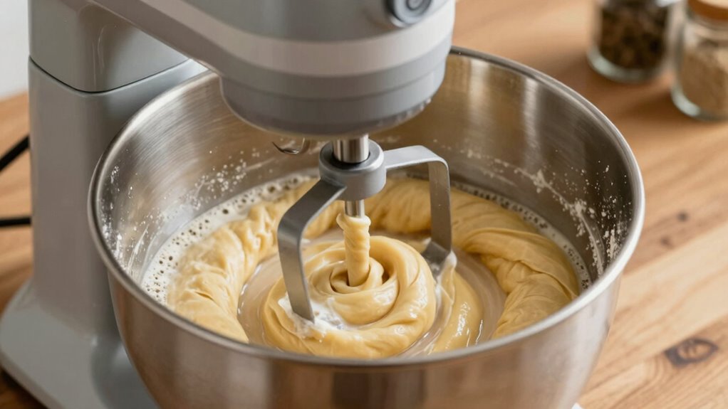 adjust water and flour