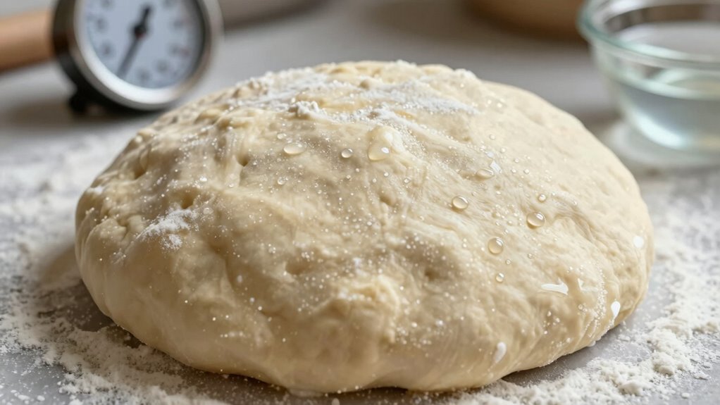 adjust water for flours