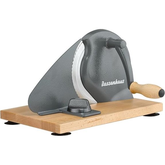 Zassenhaus Adjustable Bread Slicer for Uniform Slices