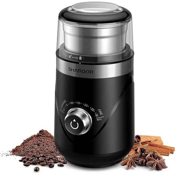 SHARDOR Electric Coffee Grinder with Adjustable Coarse to Fine