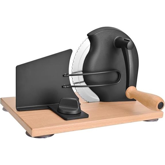 Manual Bread Slicer with Adjustable Thickness