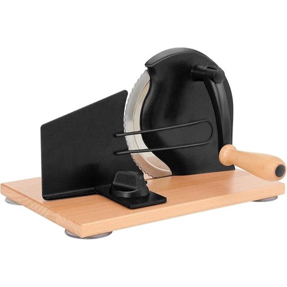 Manual Bread Slicer with Adjustable Thickness