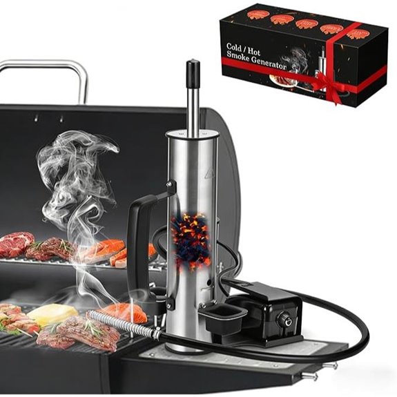 Portable Electric Smoke Generator with Adjustable Control