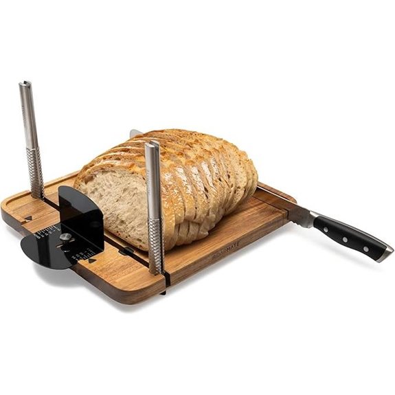 Sourdough & Bread Slicer with Adjustable Thickness