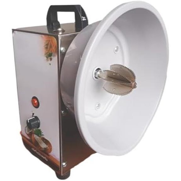 Coconut Scraper Grater with Adjustable Speeds