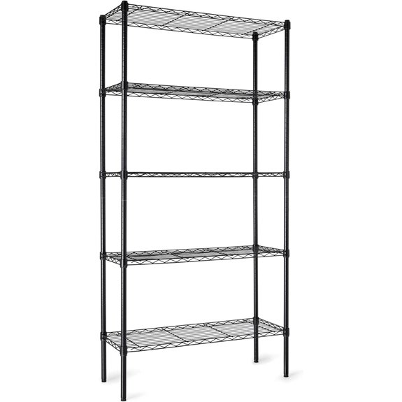 Amazon Basics Adjustable Steel Wire Storage Shelf