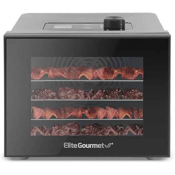 Elite Gourmet Food Dehydrator with Adjustable Temperature