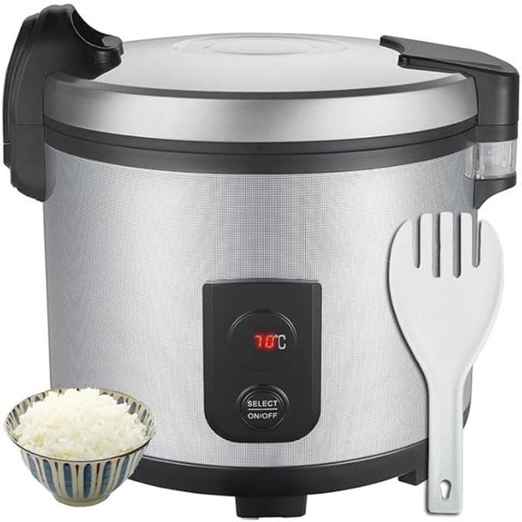 Commercial Food Warmer with Adjustable Temperature