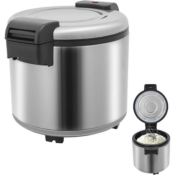 Commercial Rice Warmer with Adjustable Temperature