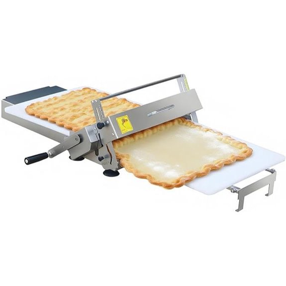 Folding Dough Sheeter with Adjustable Thickness