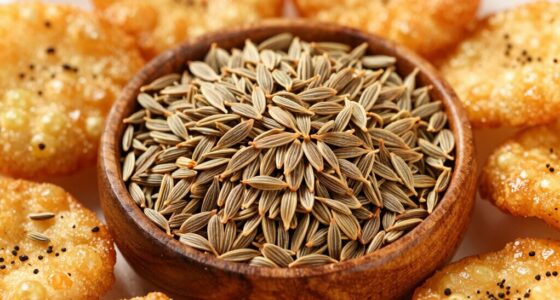 ajwain enhances fried snacks
