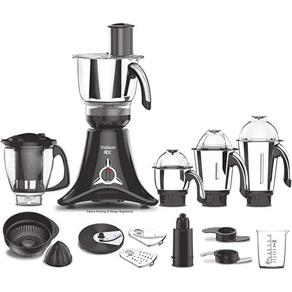 Vidiem ADC All Day Mixer Grinder & Food Processor