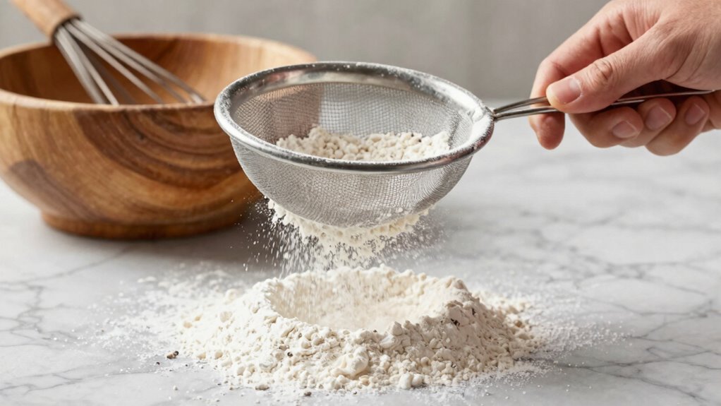 alternative flour aeration techniques